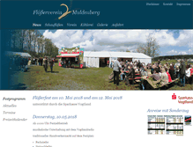 Tablet Screenshot of floesser-verein.de